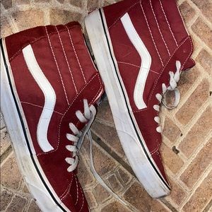 Used men’s vans high top skate shoe